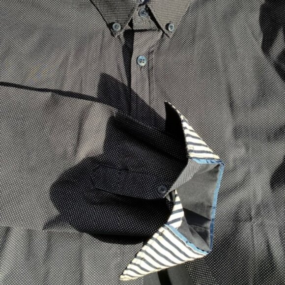 Denim & Flower Ricky Singh polka dot long sleeve button-up shirt - Picture 8 of 8